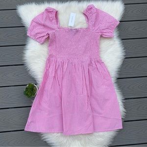 French Connection Pink Gingham Dress